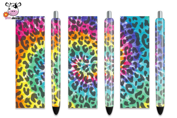 Download Tie Dye Pen Wrap Leopard - Premium Resources