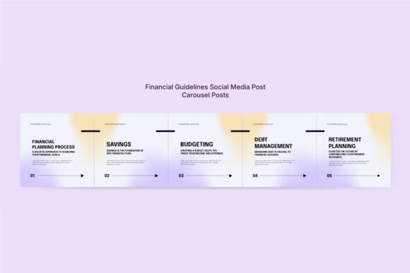 Download Colorful Financial Advice Social Kit - Premium Bundle