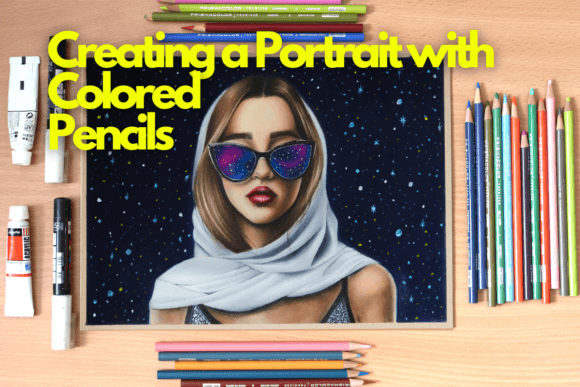 Download Creating a Portrait with Colored Pencils - Pen Collection