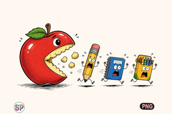 Download Funny Back to School Apple Pencil Shirt - Pen Collection