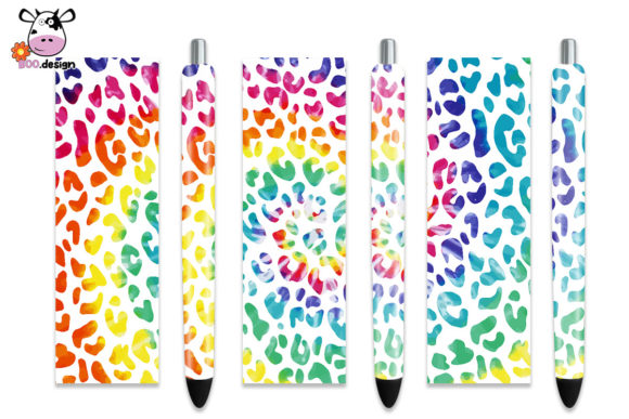 Download Tie Dye Pen Wrap Leopard - Premium Resources