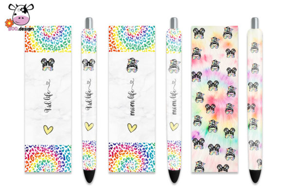 Download Mom Life Kid Life Leopard Pen Wrap - Premium Resources